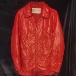 White Stag Shiny Red Jacket